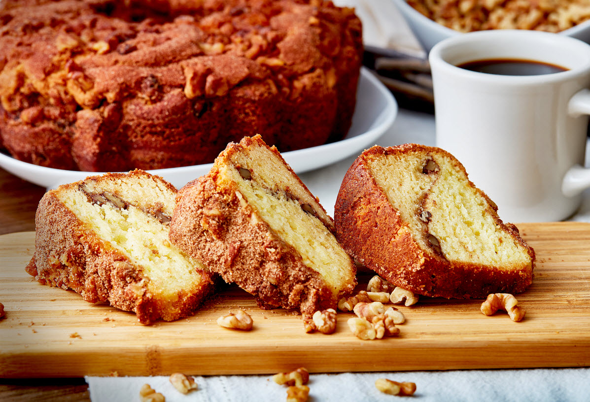 My Grandma's is a gourmet bakery producing the finest line of coffee cakes available anywhere.